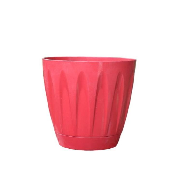 Serinova Plastik Flowerpot 6Lt Round 225*210 - Savvy Gardens Centre