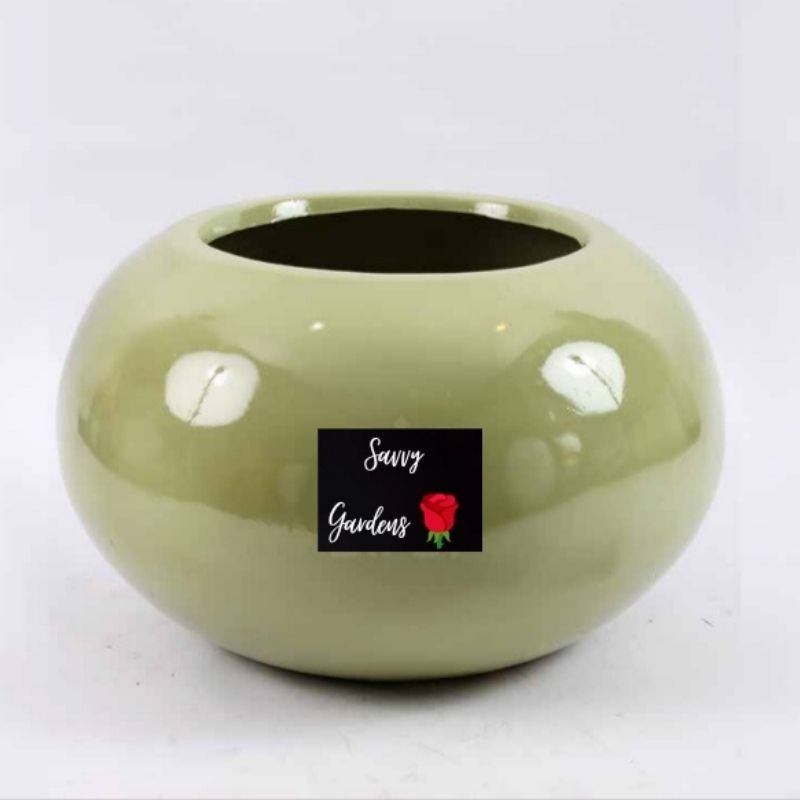 Small Tomato Ball Fibre Planter - Savvy Gardens Centre