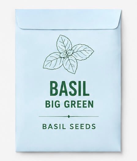 Technisem Basil Big Green ( Mini Pack) - Savvy Gardens Centre