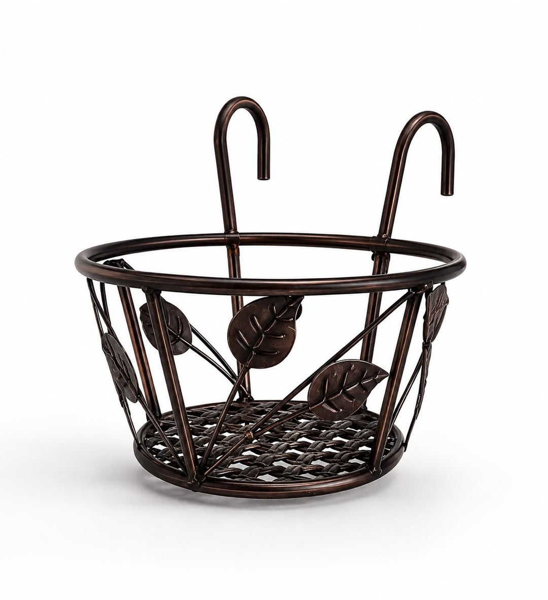 Vintage Iron Hanging Planter - Savvy Gardens Centre