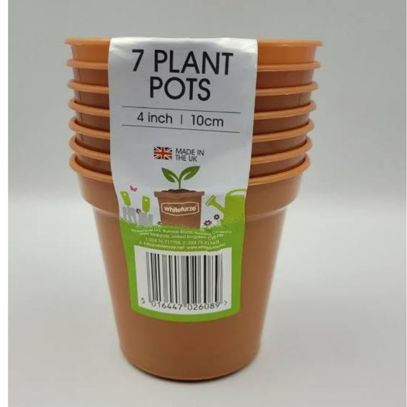 Whitefurze Pot 7 - piece set (4Inch) - Savvy Gardens Centre
