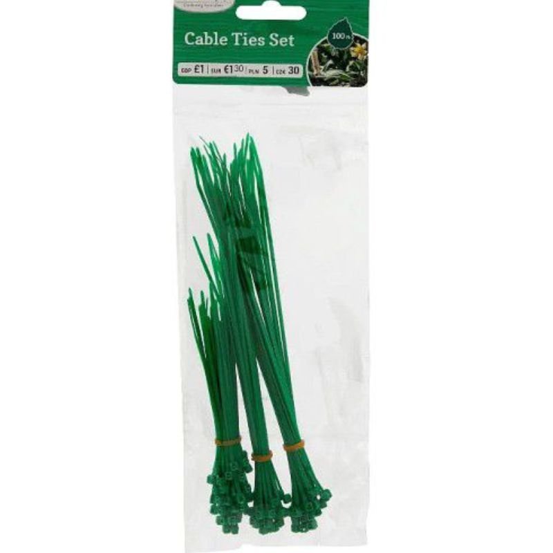 Wilson & Gregory Cable Ties Set(100pcs) - Savvy Gardens Centre