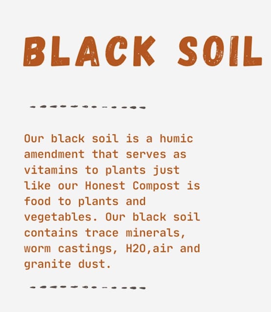 5kg Black Soil by BEO - LGC