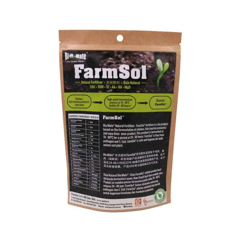 BIO-MATE NATURAL FERTILIZER FARMSOL - LGC