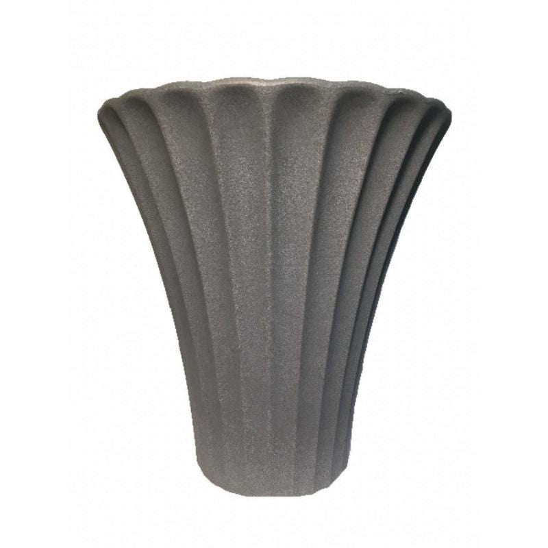 Ceramic Planter Grey 39*42Cm - Savvy Gardens Centre