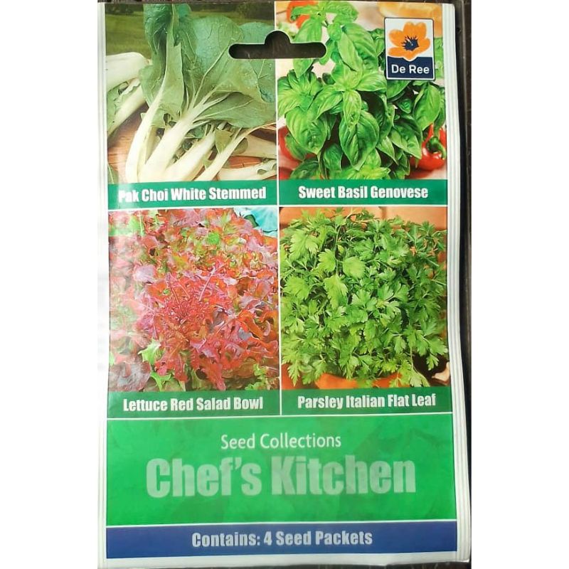 De Ree Chef's Kitchen Collection Seeds - Savvy Gardens Centre
