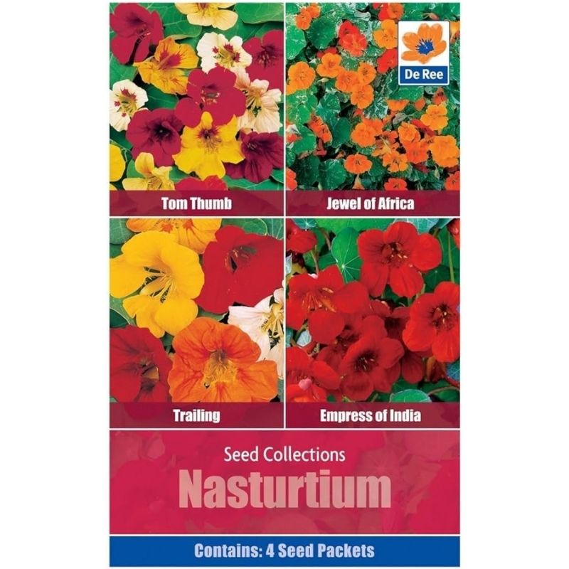 DE REE SEED COLLECTIONS NASTURTIUM - Savvy Gardens Centre