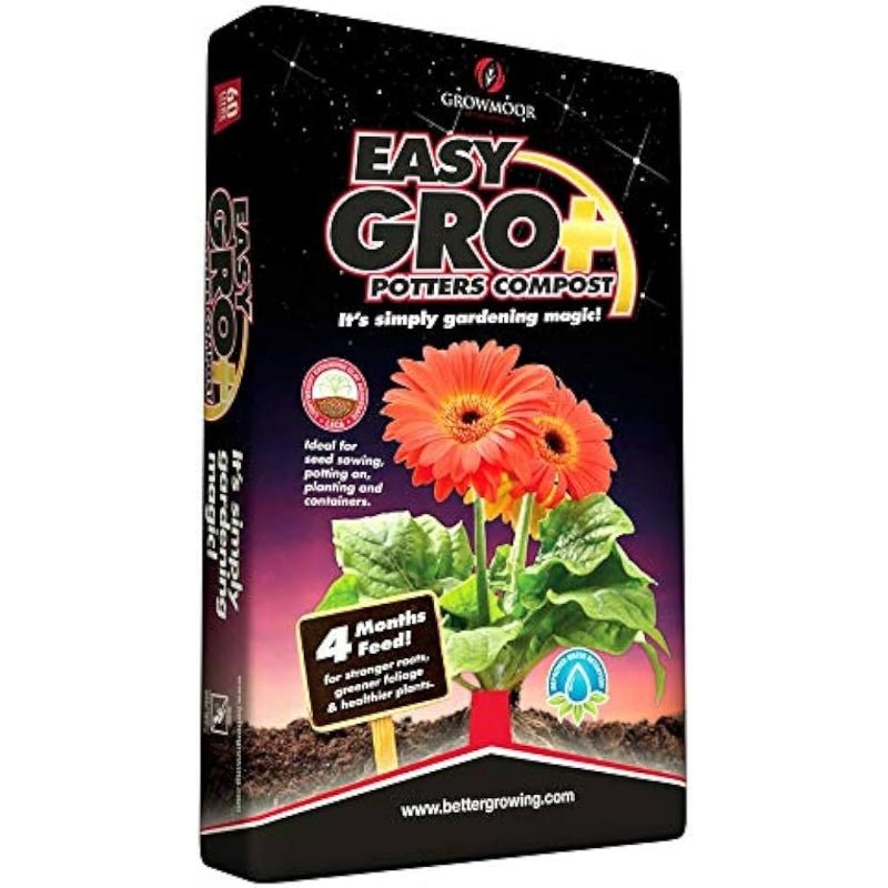 GROWMOOR EASY GRO POTTERS COMPOST 5L - Savvy Gardens Centre