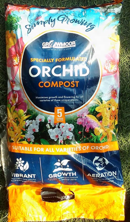 GROWMOOR SPECIALLY FORMULATED ORCHID COMPOST 5L - Savvy Gardens Centre