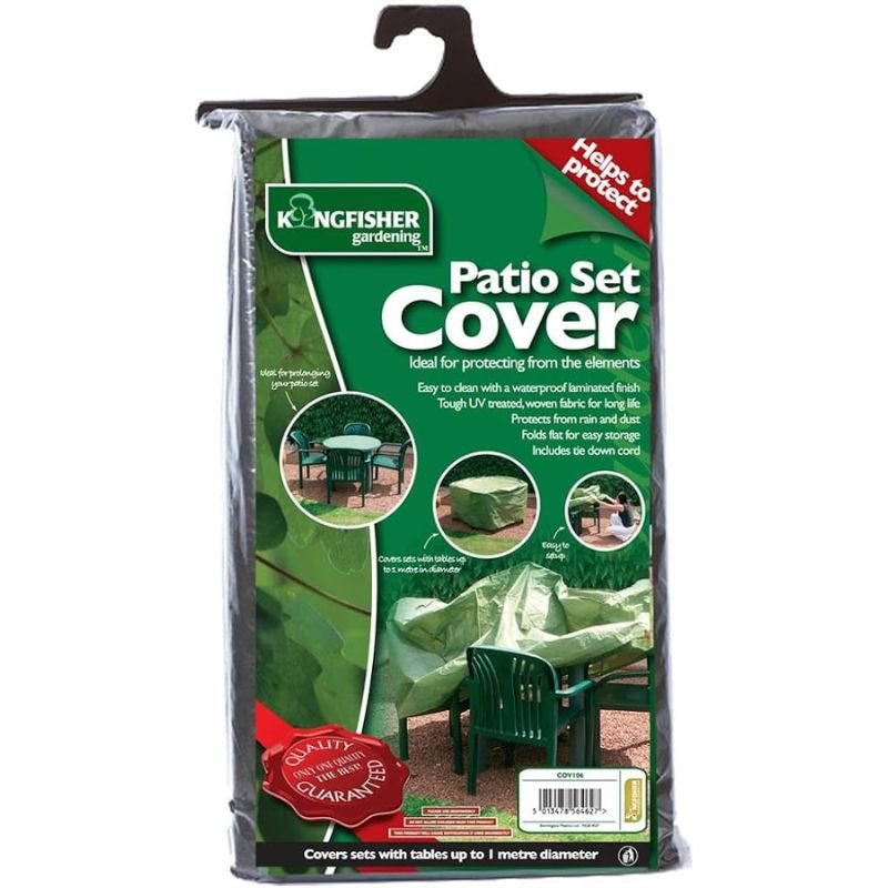 KINGFISHER BROWN PATIO SET COVER - LGC