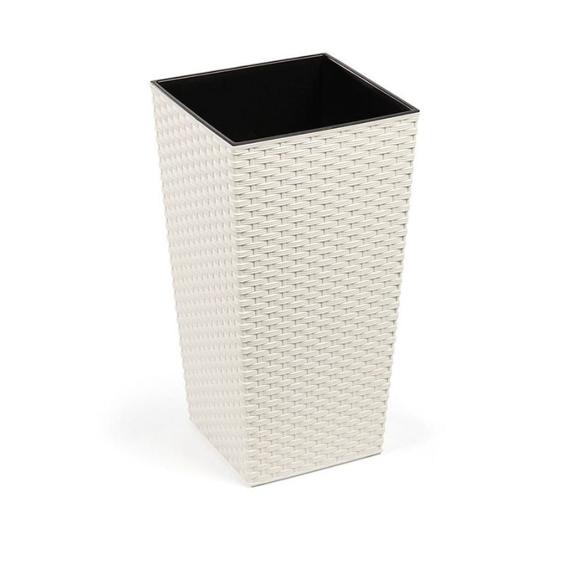 Lamela Rattan Flower Pot Planter - Savvy Gardens Centre