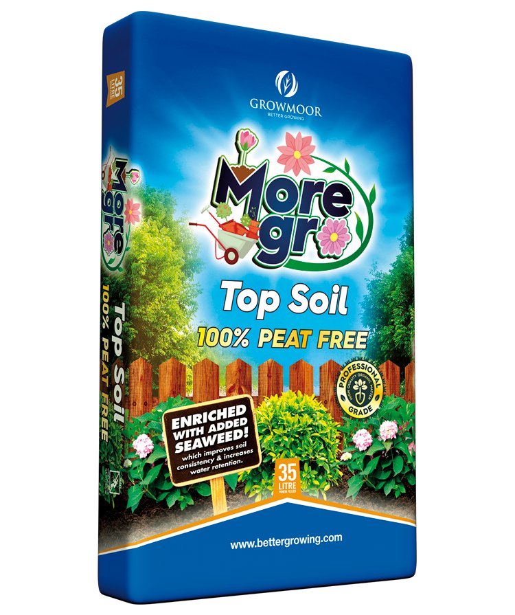 Moregro Top Soil 35L - Savvy Gardens Centre