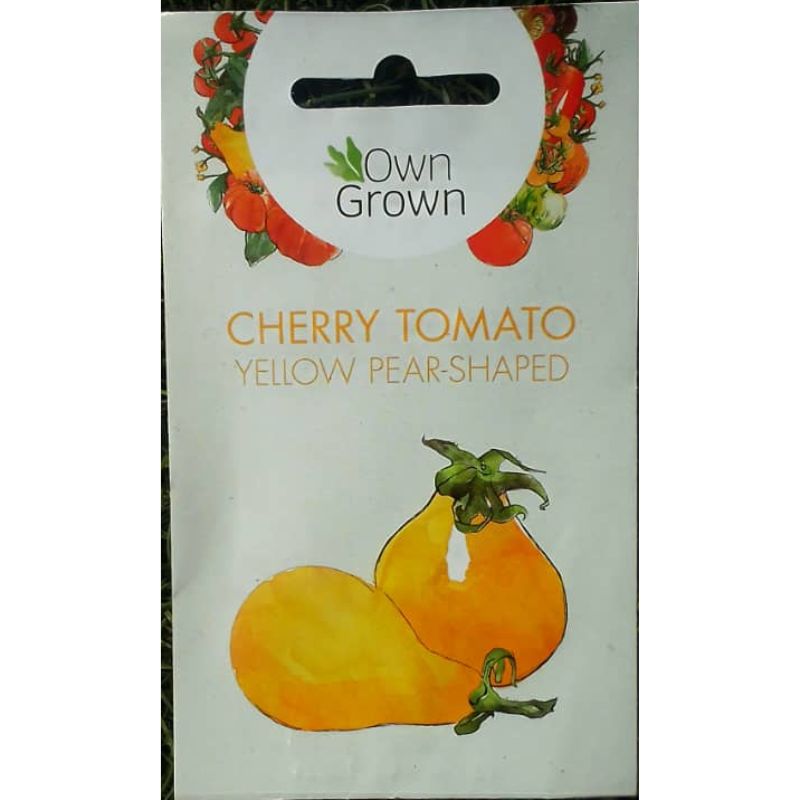 OWN GROWN CHERRY TOMATO YELLOW PEARLED-SHAPED - Savvy Gardens Centre