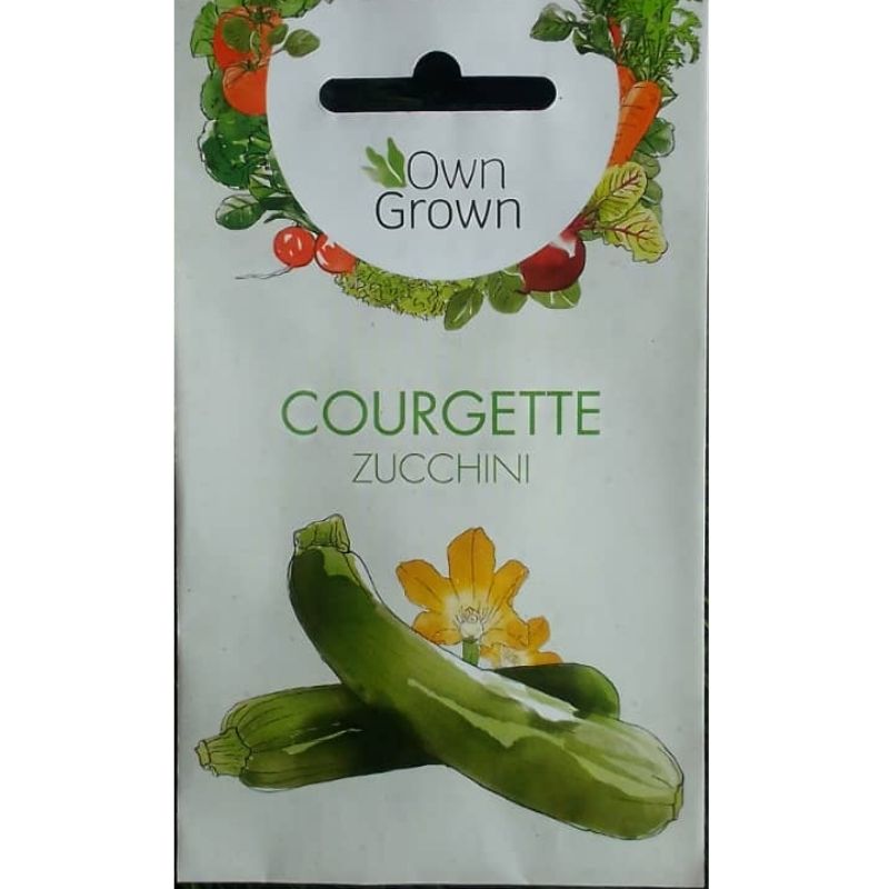 OWN GROWN COURGETTE ZUCCHINI - Savvy Gardens Centre