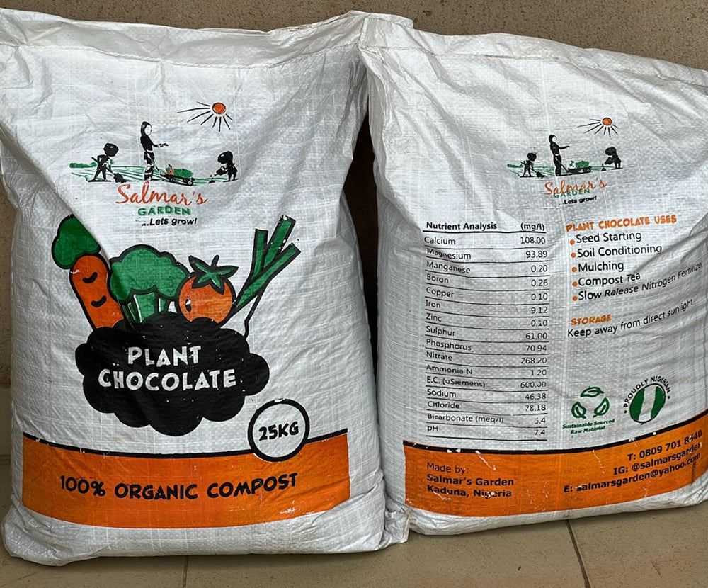 Salmar's Garden Plant Chocolate Compost 25kg - LGC