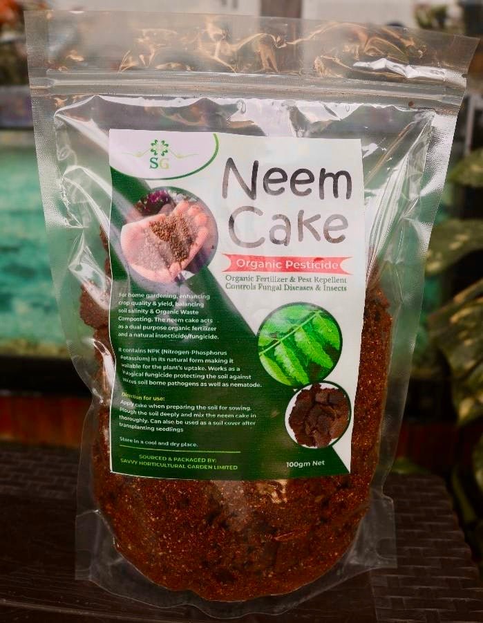 Savvy Gardens Neem Cake Organic Pesticide - Savvy Gardens Centre