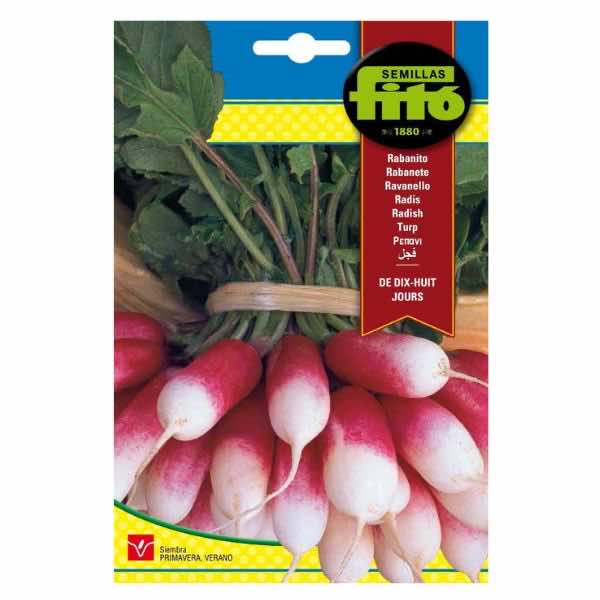 Semillas Fito De Dix_Huit Jours Radish Seeds - LGC